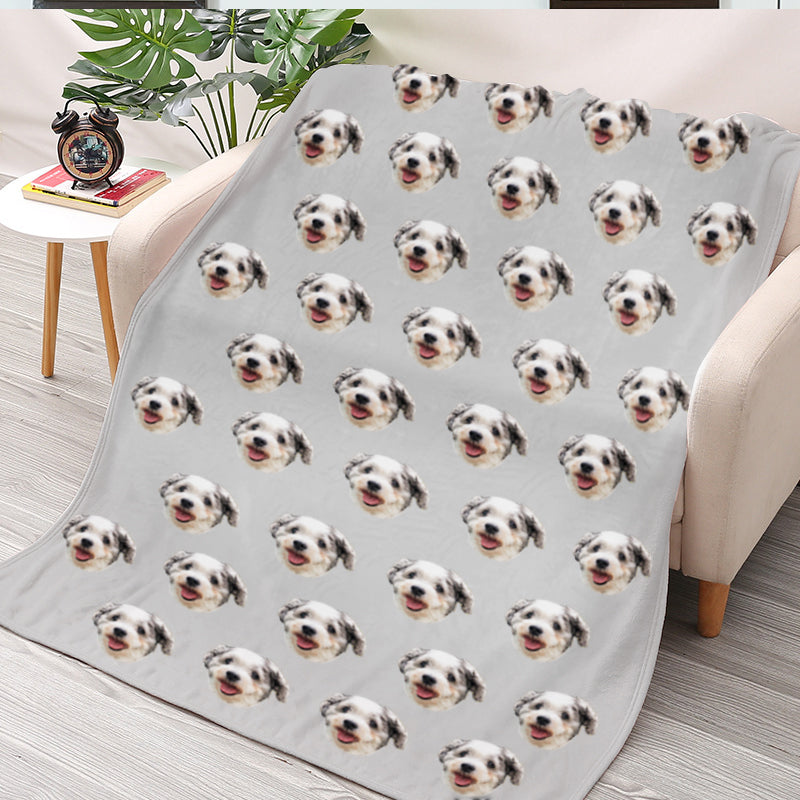 Custom pet print blanket 2025