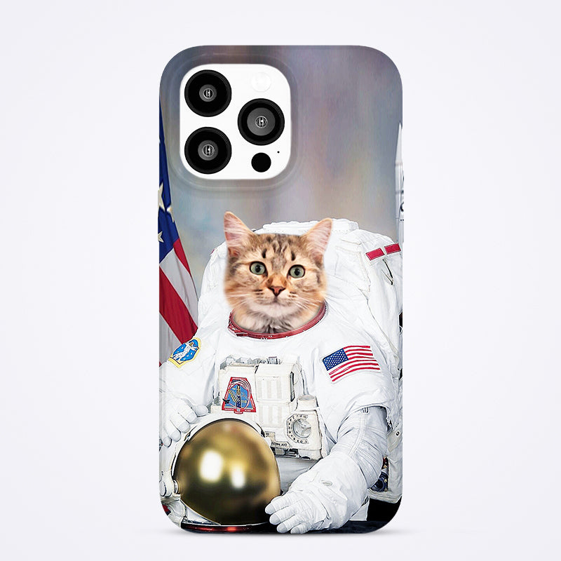 Personalized Dog Phone Case with Pet Photo for Your Phone - Astronaut Phone Case - The Pet Pillow