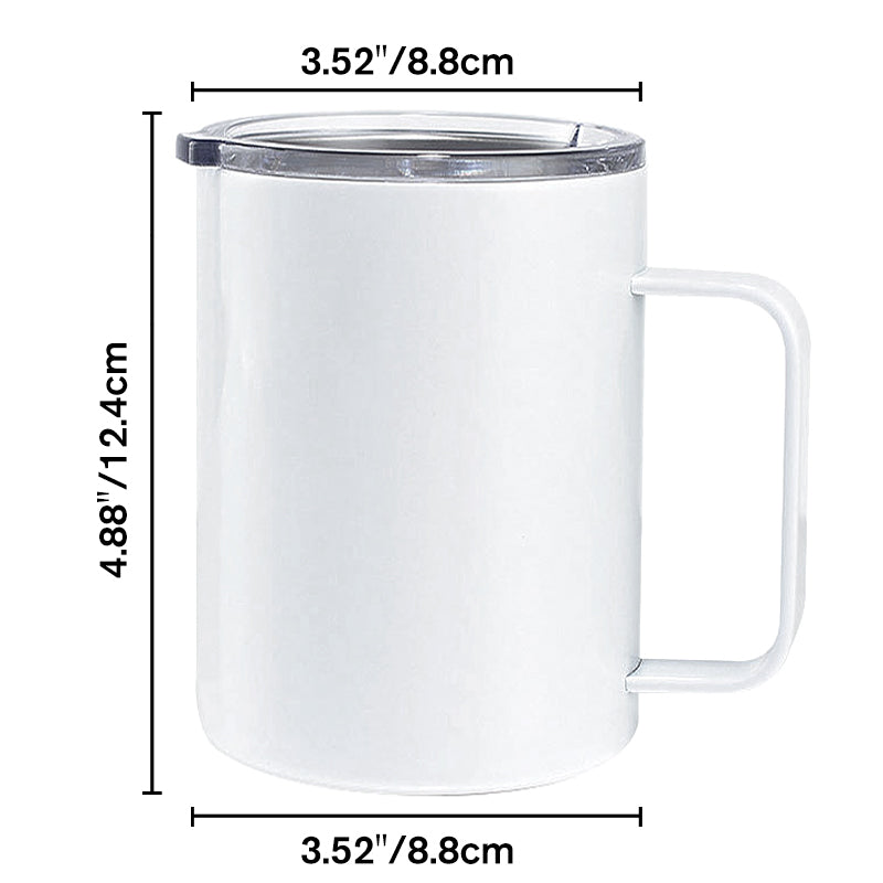 Custom Pet Tumbler Cup with Handle Personalized Coffee Tumbler Gift - The Pet Pillow