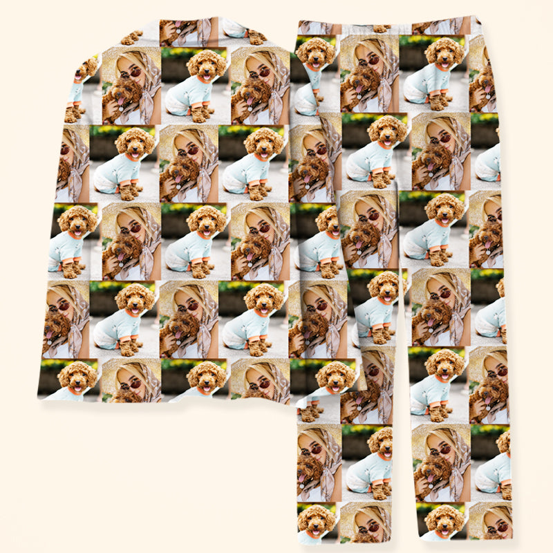 Custom Made Pet Photo Pajamas with Pictures of Your Dog - The Pet Pillow