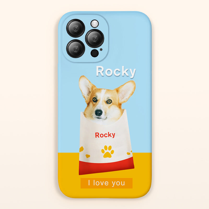 Customized Pet Portraits Phone Case with Dog Photos - The Pet Pillow