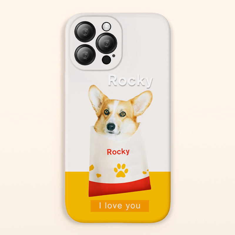Customized Pet Portraits Phone Case with Dog Photos - The Pet Pillow