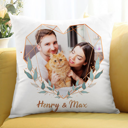 Personalized Dog Picture Pillow from Photo of Your Pet for Pet Mom