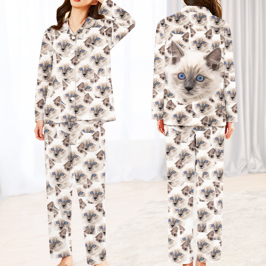 Personalized Pet Face Pajamas Pant with Dog Picture - The Pet Pillow