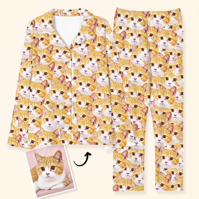 Personalized Pet Face Pajamas Pant with Dog Picture - The Pet Pillow