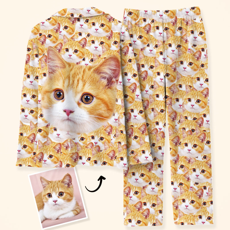 Personalized Pet Face Pajamas Pant with Dog Picture - The Pet Pillow