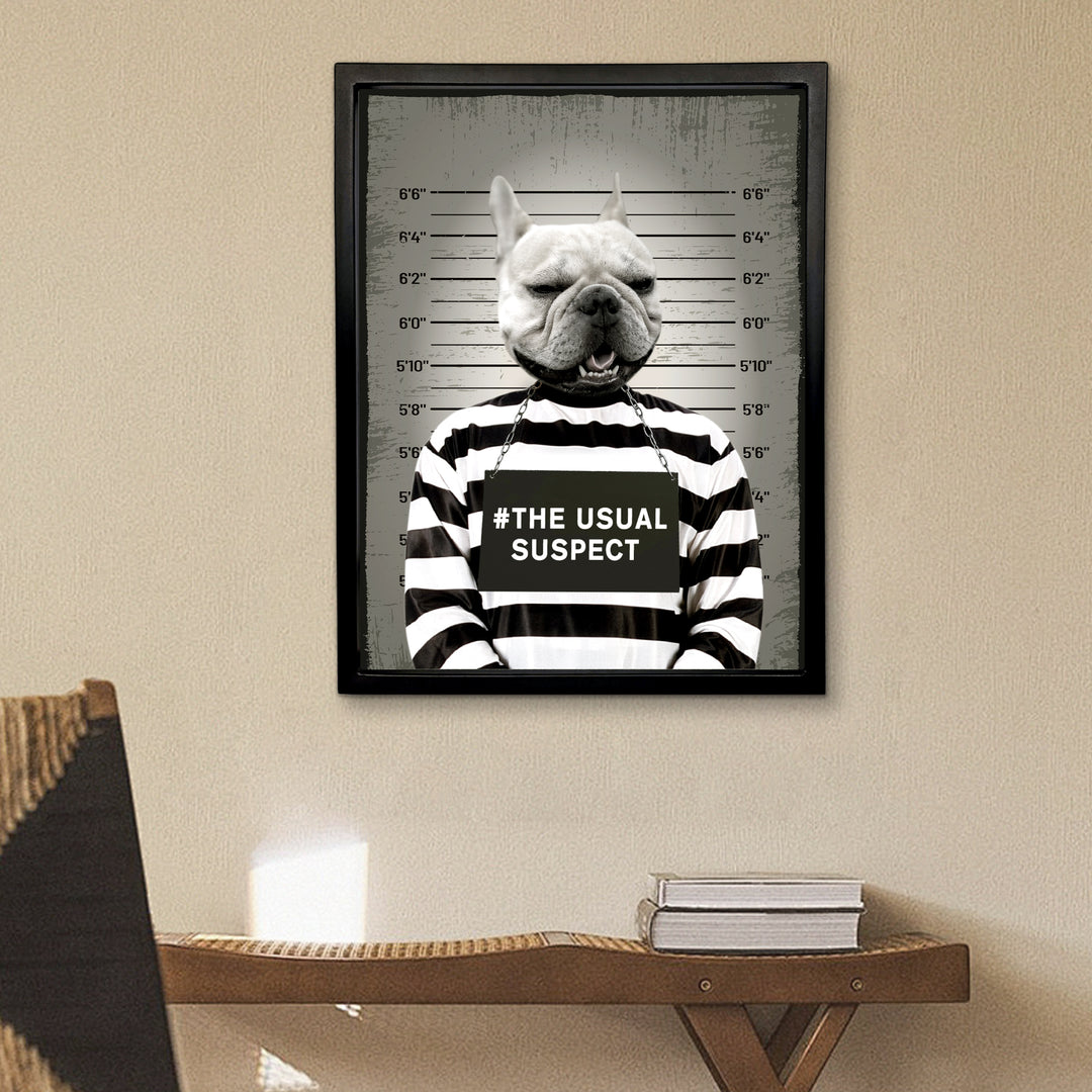 Personalized Pet Photo Canvas with Portraits Custom Picture Wall Art - The Pet Pillow