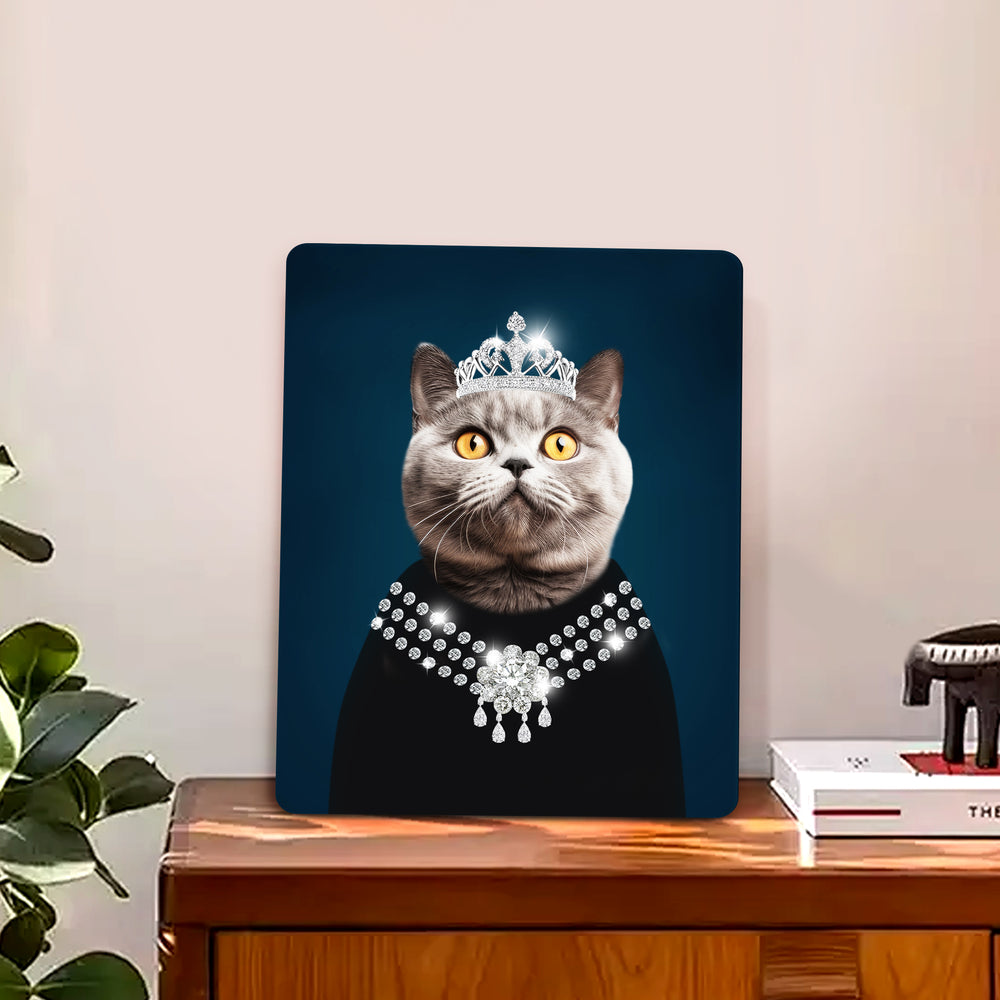 Personalized Pet Renaissance Canvas Print From Photo For Mother'S Day Gift - The Pet Pillow