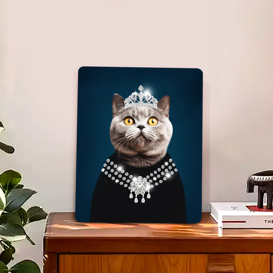 Personalized Pet Renaissance Canvas Print From Photo For Mother&