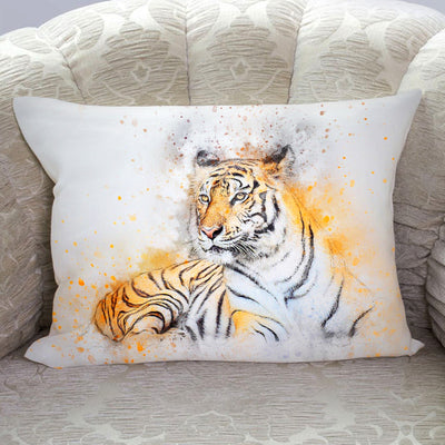 Pet Pillow from Photo Personalized Watercolor Decorative Pillows - The Pet Pillow