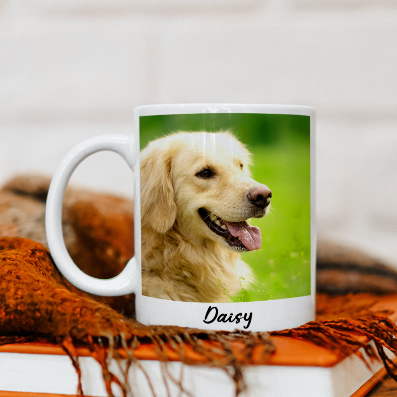 Pet Picture Coffee Mug Personalized personalized Dog Memorial Gift - The Pet Pillow