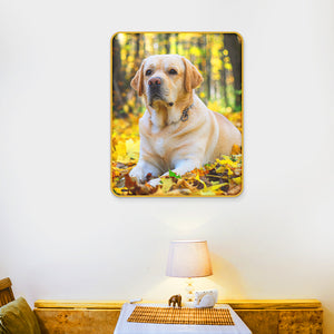 Personalized Pet Portrait Painting Wall Art Canvas Prints From Photos for Home Decor Gift - The Pet Pillow