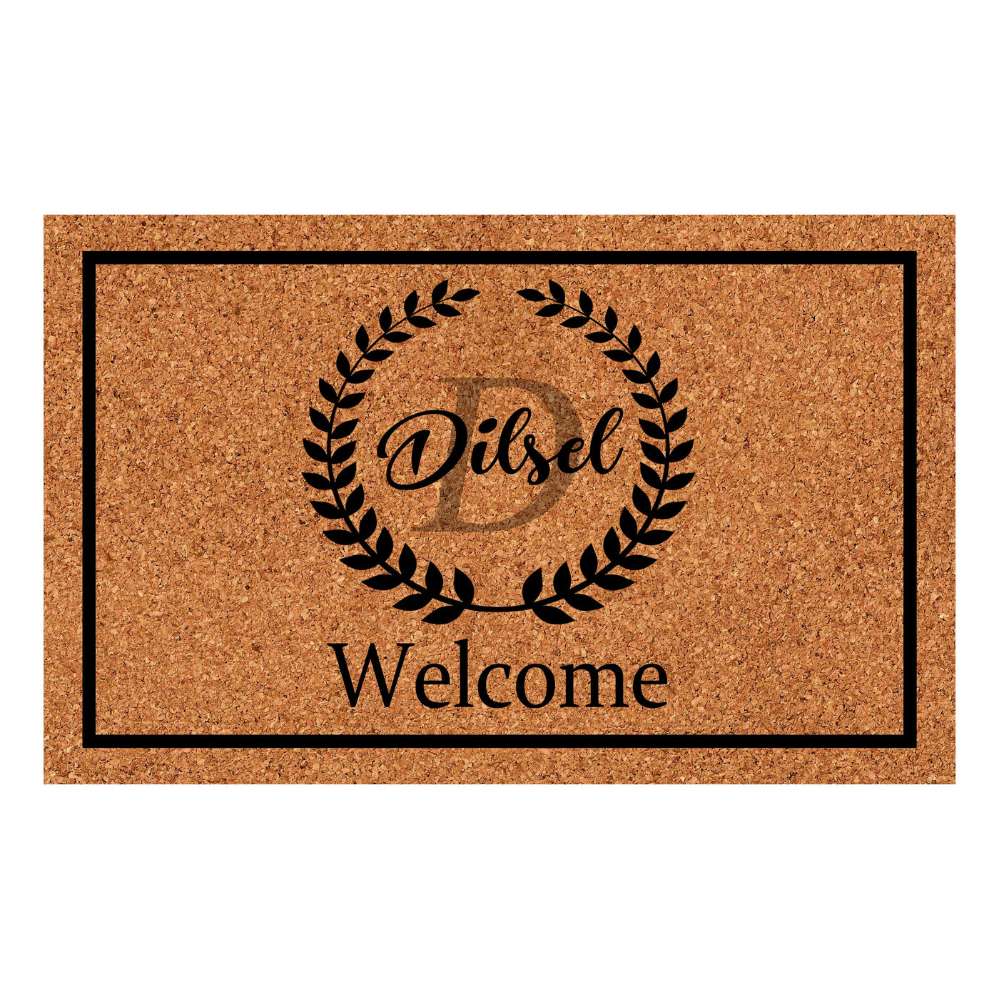 Pet Welcome Doormat Personalized with Name Engraved Custom Pet Doormat - The Pet Pillow