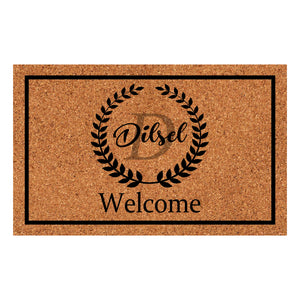 Pet Welcome Doormat Personalized with Name Engraved Custom Pet Doormat - The Pet Pillow