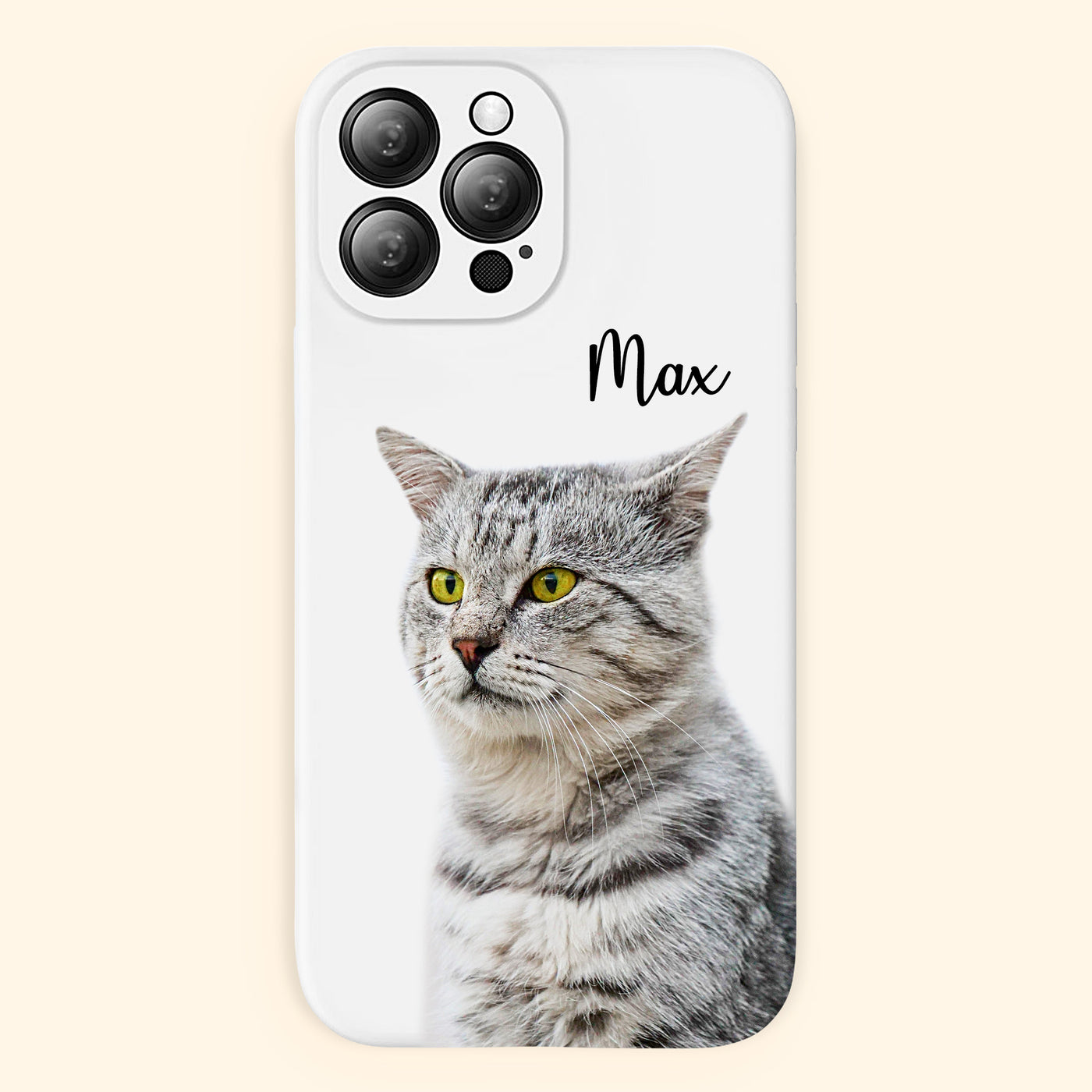 Personalized Pet Portrait Phone Case from Original Photo for Pet Lovers - The Pet Pillow