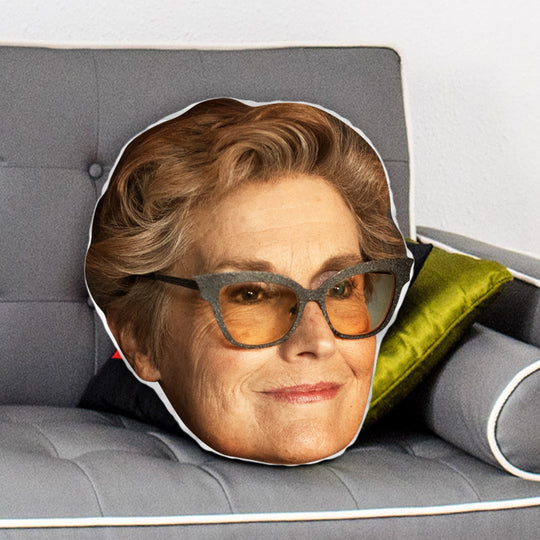 Custom Face Shape Pillow Photo Print Personalized Memorial Gift for Birthday, Anniversary - The Pet Pillow