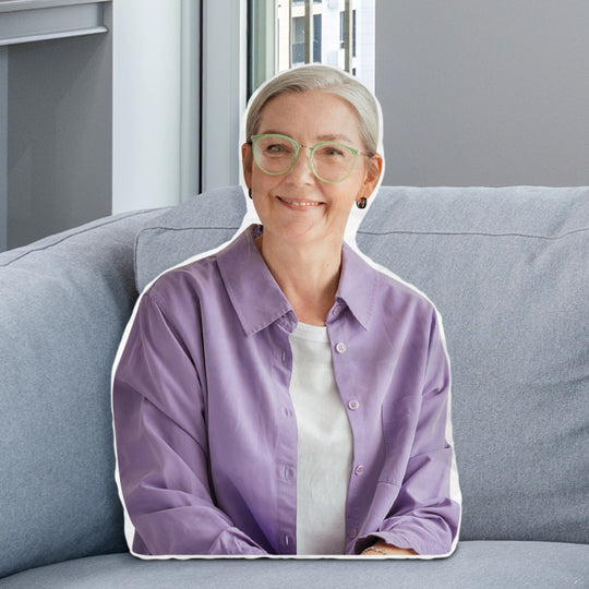 Custom 3d Pillow Photo Print Personalized Shaped Pillows Gift for Mom, Dad, Grandma - The Pet Pillow