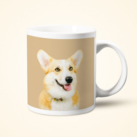 Custom Pet Photo Coffee Mug with Pictures Printing for Pet Lovers - The Pet Pillow