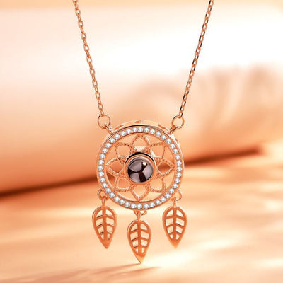 Custom Pet Projection Necklace - Capture Your Heart - The Pet Pillow