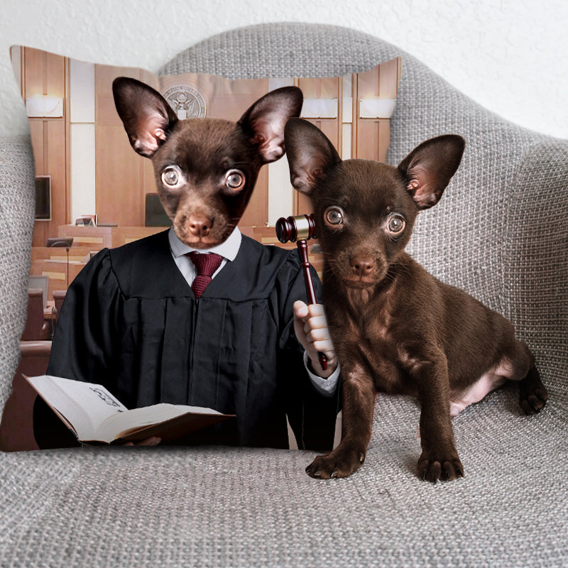 Custom Pet Different Job Photo Square Pillow - The Pet Pillow