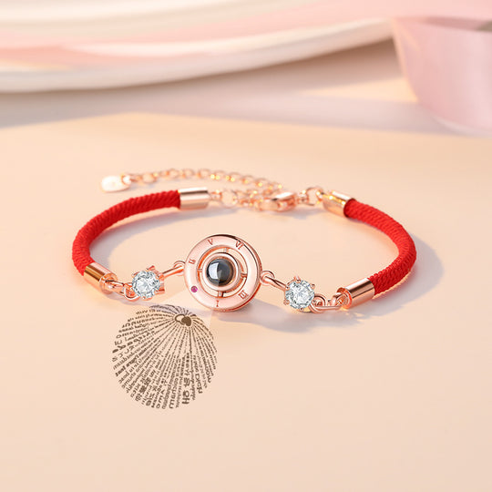 Ring Style Custom Pet Projection Bracelet - The Pet Pillow