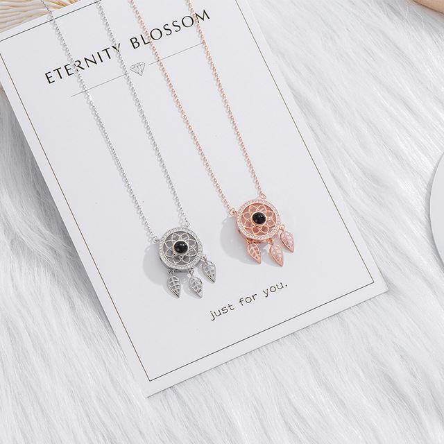 Custom Pet Projection Necklace - Capture Your Heart - The Pet Pillow