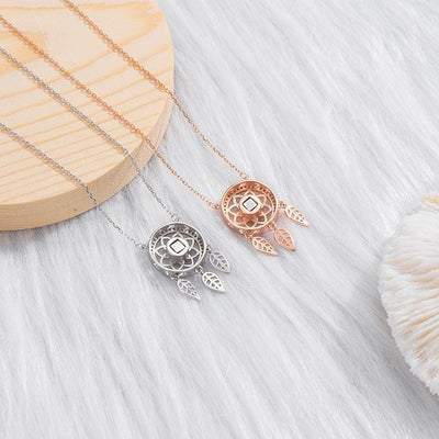 Custom Pet Projection Necklace - Capture Your Heart - The Pet Pillow