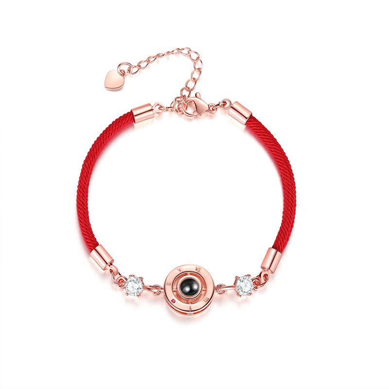 Ring Style Custom Pet Projection Bracelet - The Pet Pillow