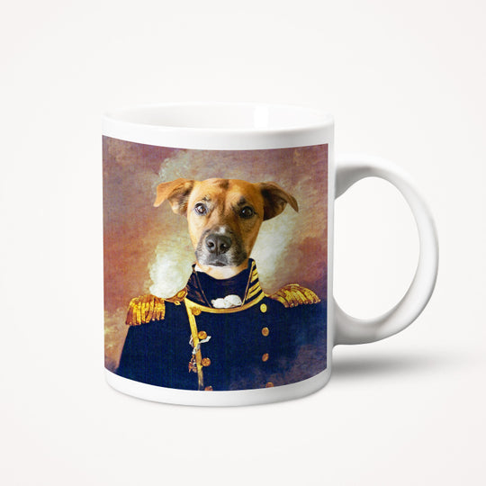 Custom Pet Renaissance Mug with Dog Photo - The General - The Pet Pillow