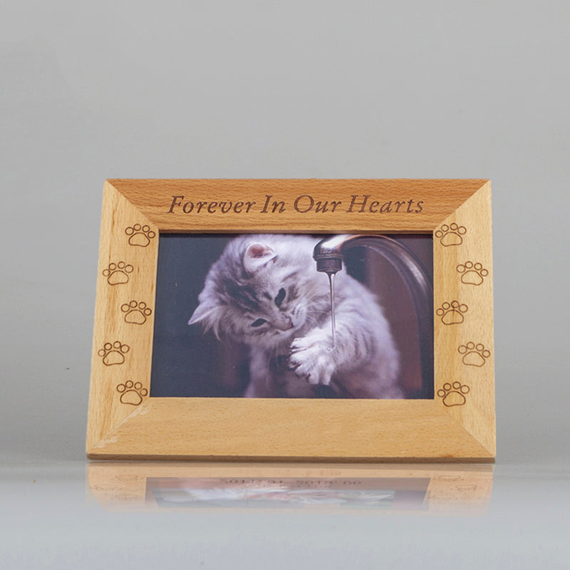 Custom Pet Memorial Photo Frame - The Pet Pillow