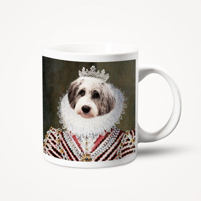 Custom Pet Renaissance Mug with Dog Picture - Ladys - The Pet Pillow