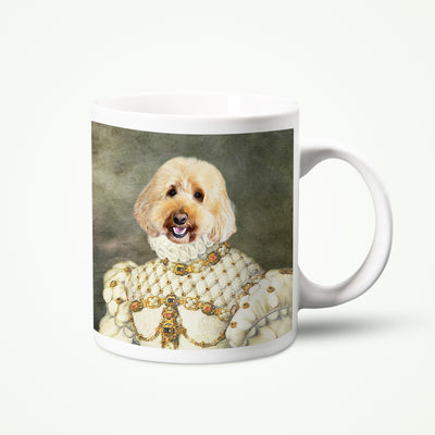 Custom Pet Renaissance Mug with Dog Picture - Ladys - The Pet Pillow