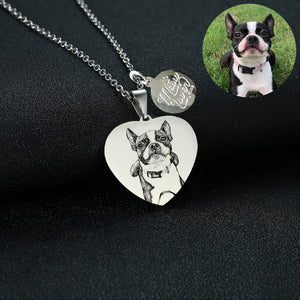 Custom Pet Memorial Heart Shape Charm Bracelet - The Pet Pillow