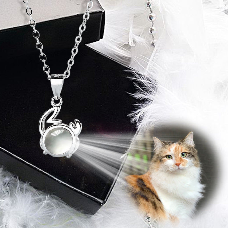 12 constellations Shaped Custom Pet Projection Necklace - The Pet Pillow