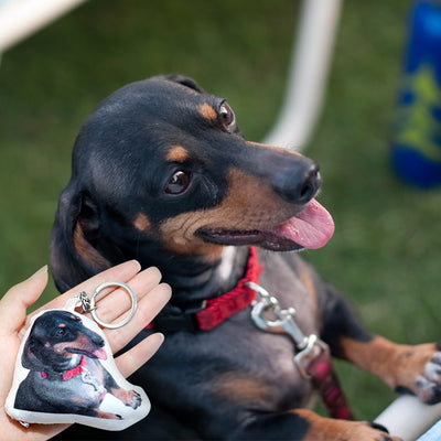 Custom Pet Photo Small Pillow Keychain - The Pet Pillow