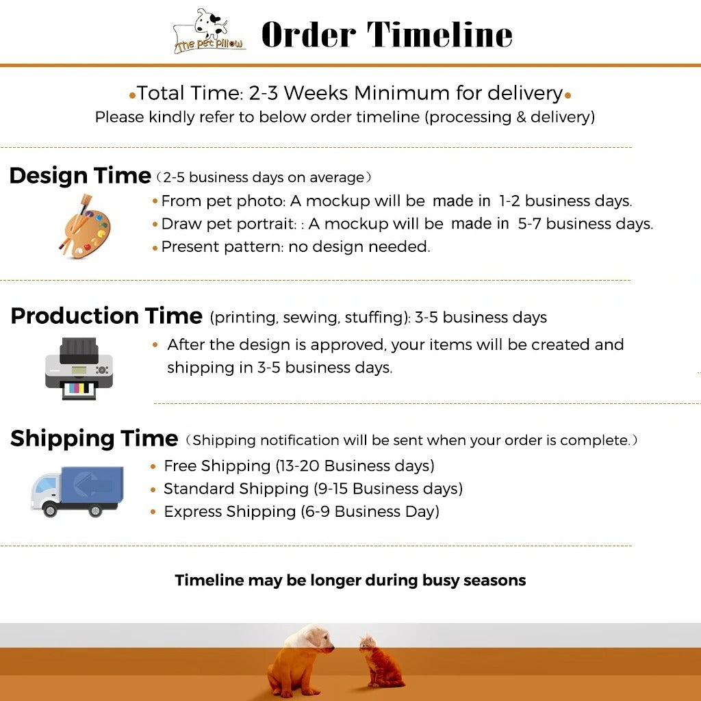 Custom Pet Sketch Portrait Face Head Shaped Pillow, 100% Hand Drawing from Your Pet Picture - The Pet Pillow