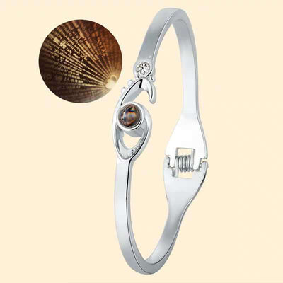 Eye Shaped Custom Pet Projection Bracelet - The Pet Pillow