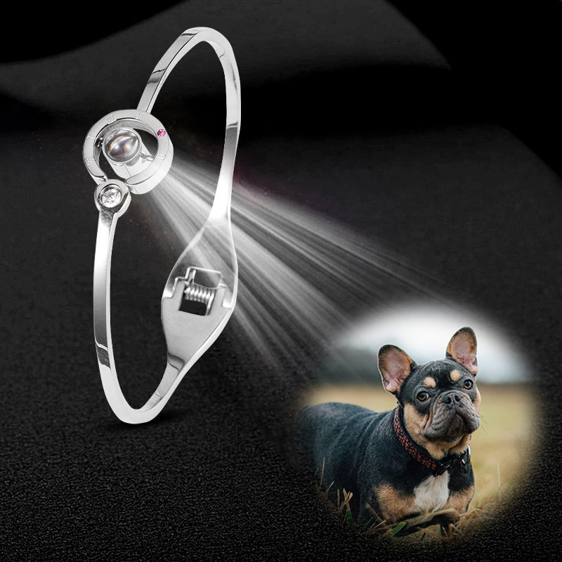 Ring Style Custom Pet Projection Bracelet - The Pet Pillow