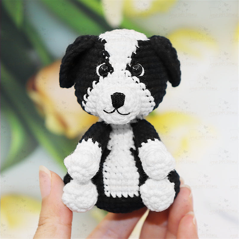 Stuffed Crochet Animals with Your Pet Photo, Personalized Stuffed Animals that Looks Like Your Pet - The Pet Pillow