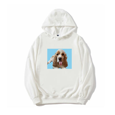 Women's Custom Pet Portrait Hoodie - The Pet Pillow