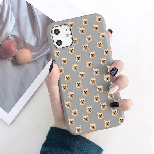 Custom Pet Photo Multi-Face Phone Case - The Pet Pillow