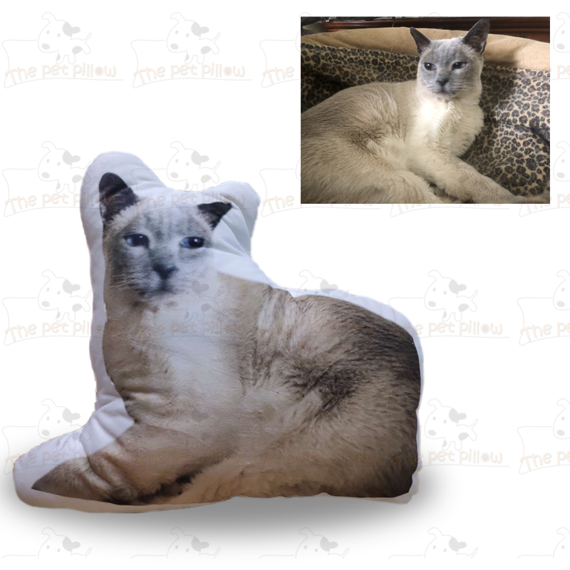 Custom Pet Shaped Pillow for Pet Owners, Christmas &amp; Traveling Gift - The Pet Pillow