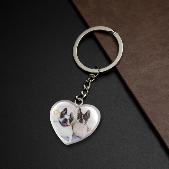 Customized Pet Epoxy Photo Keychain, Three Type - The Pet Pillow