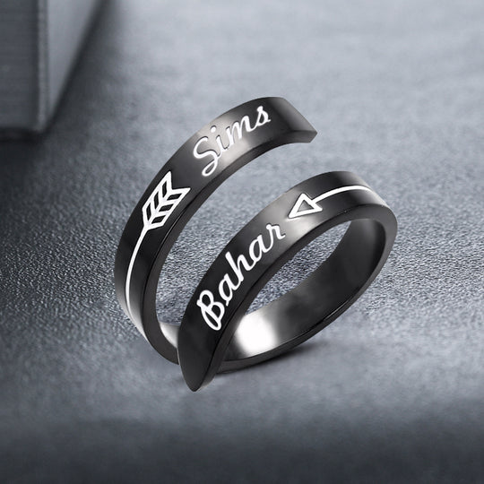 Custom Pet Name Loop Ring - The Pet Pillow