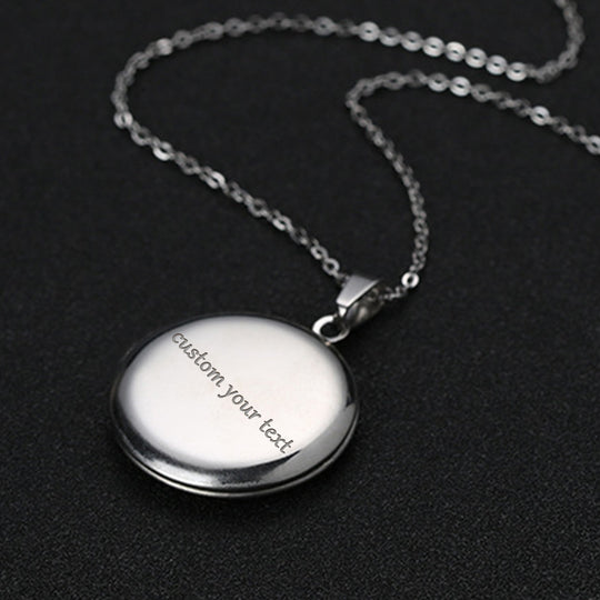 Custom Pet Photo Flip Necklace - The Pet Pillow