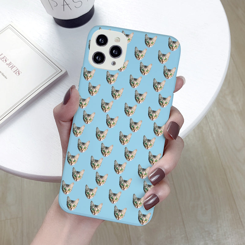 Custom Pet Photo Multi-Face Phone Case - The Pet Pillow