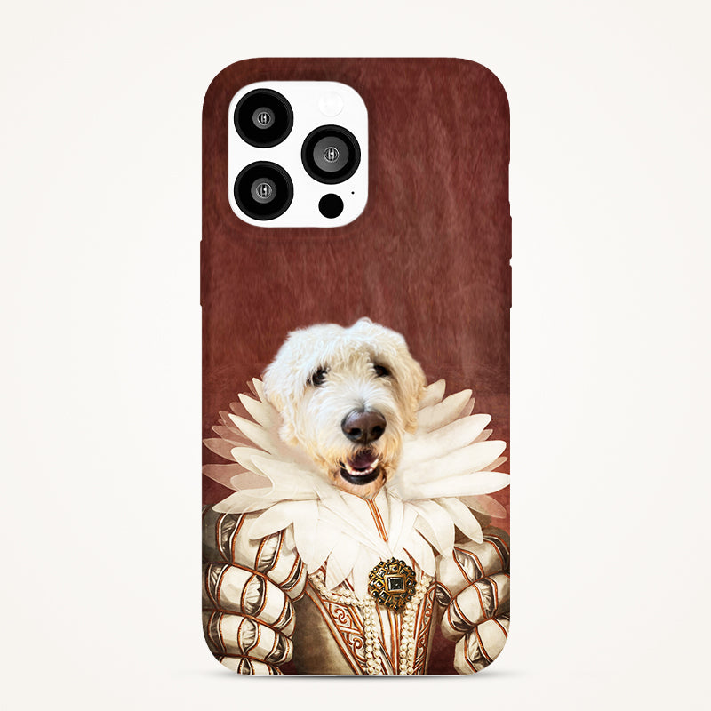 Custom Pet Renaissian Phone Case with Your Pet Photo - The Ladys - The Pet Pillow