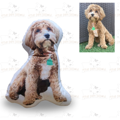 Custom Dog Shaped Memorial Pillow for Pet Owners from Your Dog Picture - The Pet Pillow