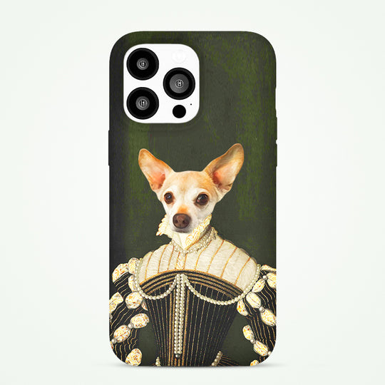 Dog Phone Case Personalided with Pet Picture - The Princess - The Pet Pillow