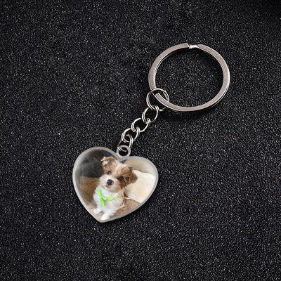 Customized Pet Epoxy Photo Keychain, Three Type - The Pet Pillow